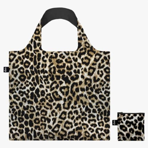 LOQI Shopper - Leopard print - Gerecycled materiaal