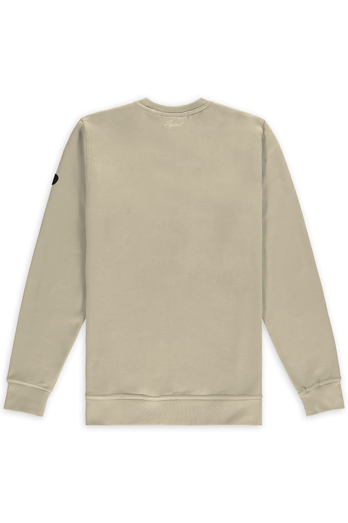 ASPACT Goos Crewneck Beige Taglia: S | Maglioni a maglia Outlet | Unisex | Marrone
