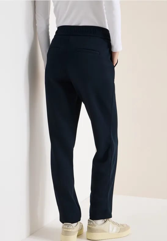 Broek met smalle pijpen