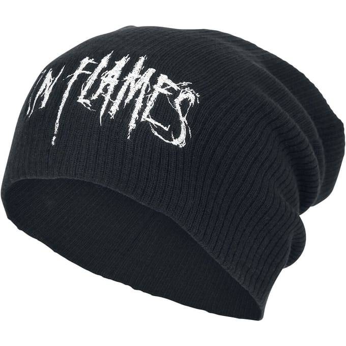 In Flames Logo Unisex Beanie - zwart - Standard