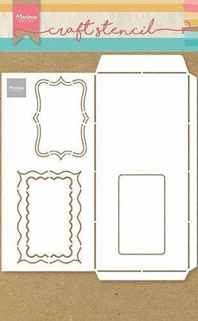 Marianne Design Craft Stencil - Slimline Envelop