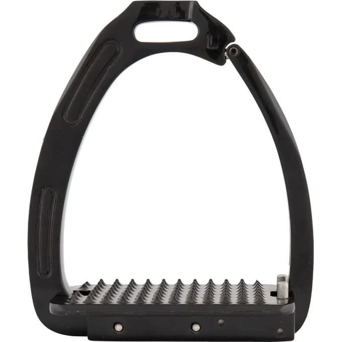Beugels Lavarone Black/Black - 12.0 CM | Zwart | Stijgbeugels en Beugelriemen