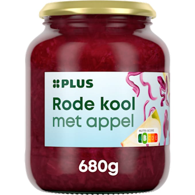 Rode kool met appel