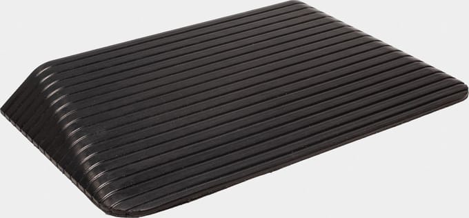 Rubber drempelhulp 10,3 cm met schuine zijvlakken
