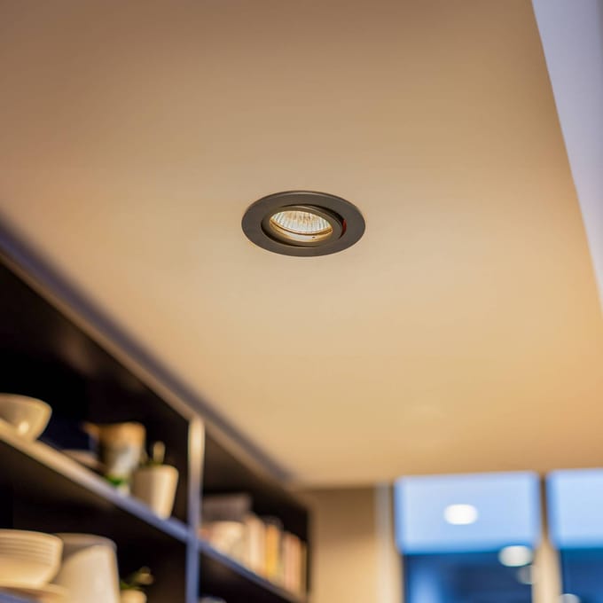 BRUMBERG Loop-R behuizing voor inbouwspot zwart
