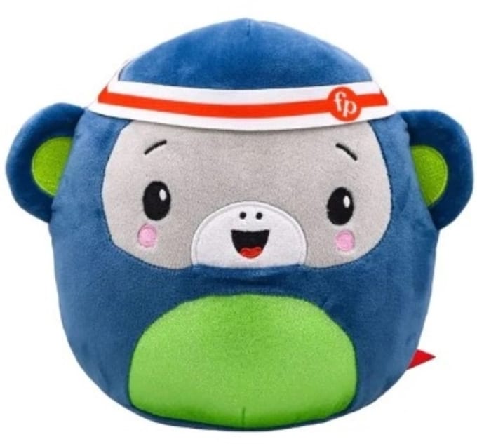 Aap - Fisher-Price Squishy Pluche Knuffel 25 cm