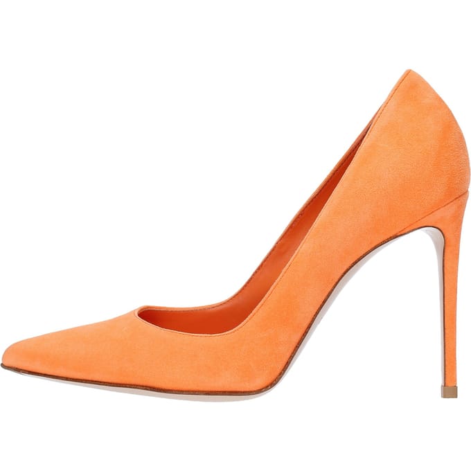 Le Silla oranje schoenen met hak