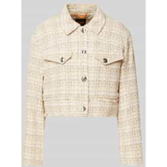 Blazer met franjes, model 'Jafresi'