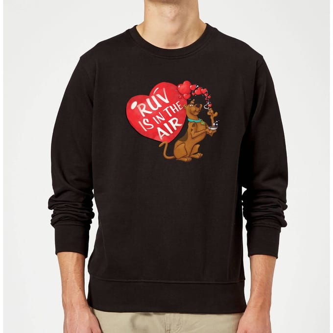 Scooby Doo Ruv Is In The Air Sweatshirt - Black - XL
