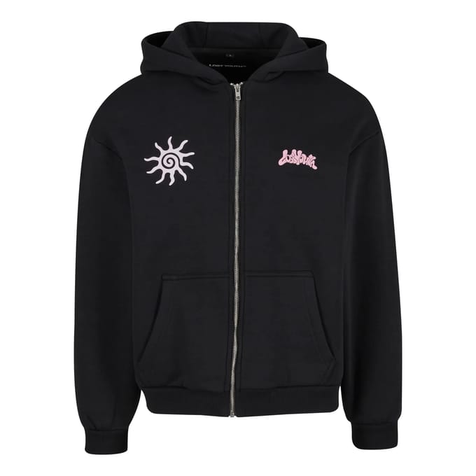 Oversized zip hoodie Lost Youth With Love