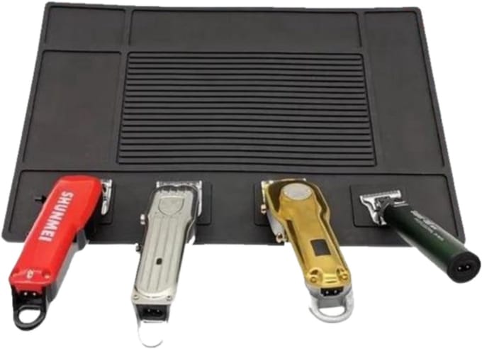 Magnetische tondeuse mat - Magnetische clipper mat - voor kappers - voor barbers