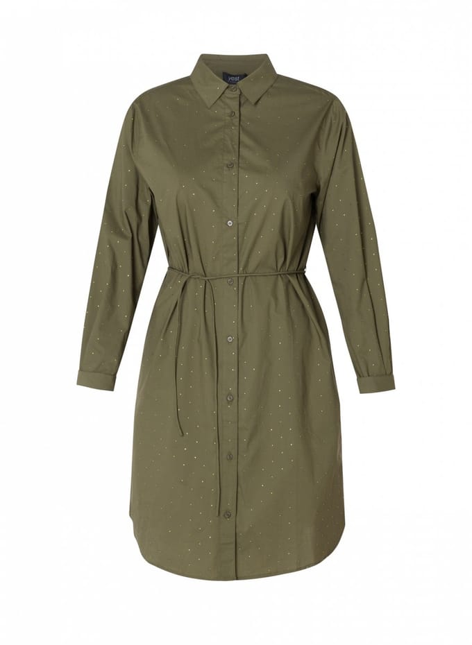 YEST Cecilia - Grey Olive - maat 44