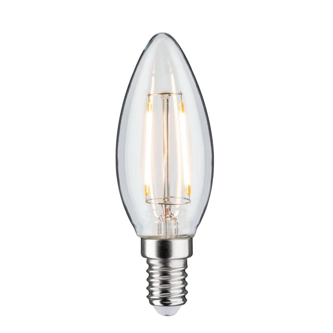Pauleen LED kaarslamp, gloeidraad, E14, 2,6 W, helder, 2.700 K