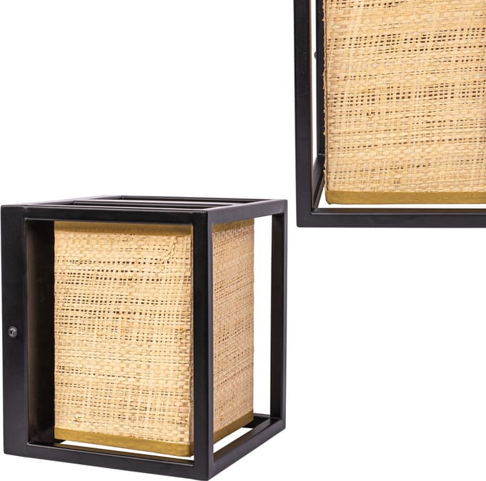 Toolight App1286-1W Wandlamp Beige 18X15X15Cm