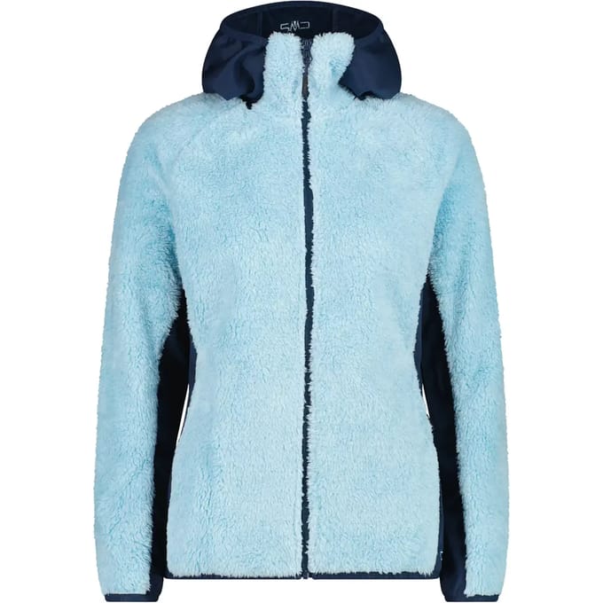 Dames fleece met capuchon CMP