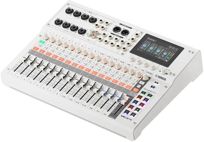 Yamaha MGX16 22 kanaals digitaal mengpaneel wit