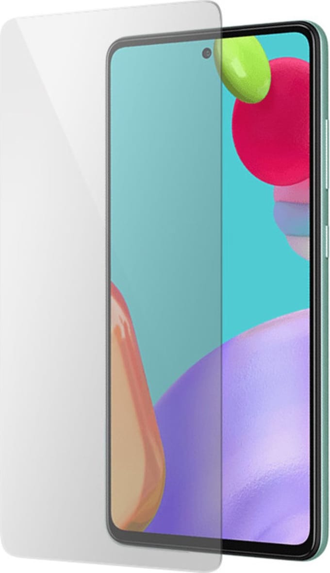 Mobiparts Screenprotector geschikt voor Samsung Galaxy A52/A52 5G/A52s 5G - Gehard Glas - Anti-bacterieel -