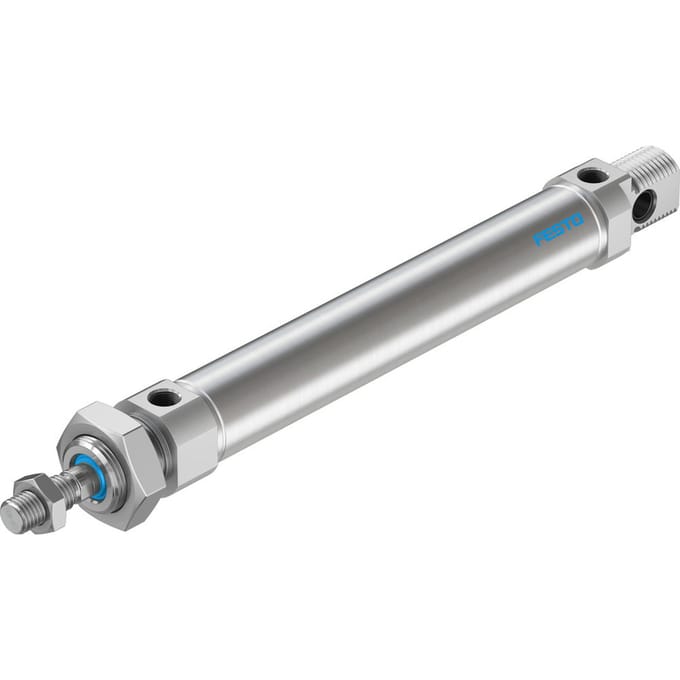 Festo Cilinder 25mm Boring 125mm Slag ISO 6432 Dubbelwerkend - 19224 - P2CT6