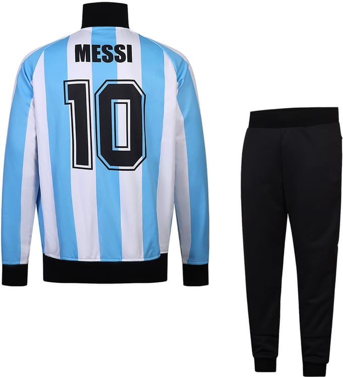 Messi Argentinie Trainingspak Thuis - Kind en Volwassenen-128