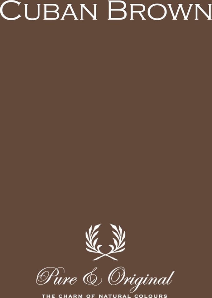 Pure & Original Fresco Kalkverf Cuban Brown 5 L