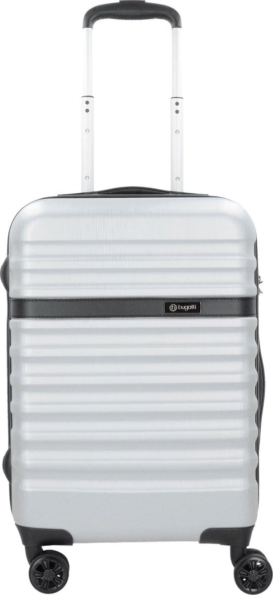 bugatti Corium Hard-Top Case Trolley Silver Zilverkleurig 56cm
