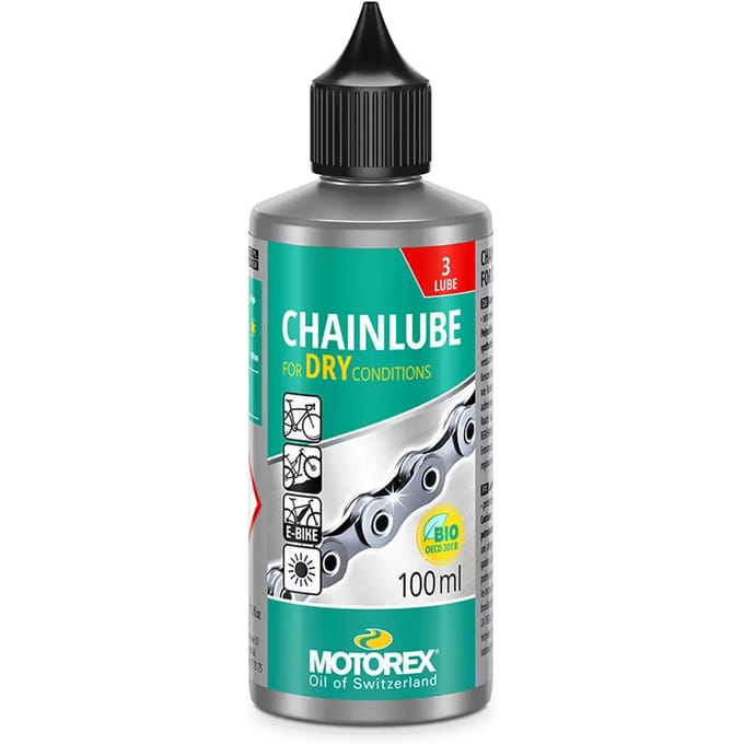 Smeermiddel voor ketting motorex dry droog 100 ml biologisch afbreekbaar