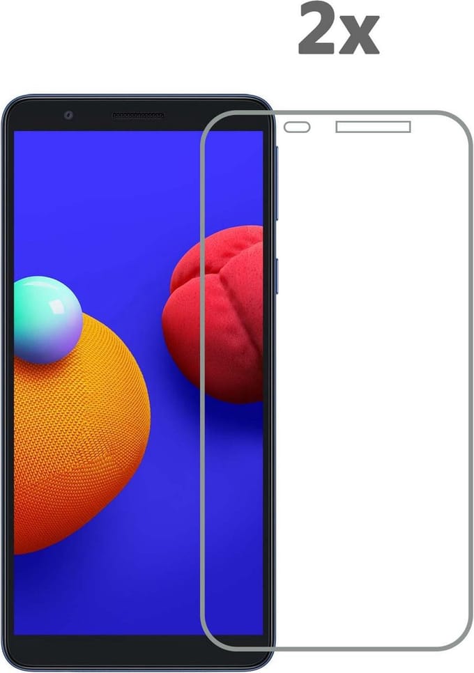 Samsung Galaxy A01 Core Screenprotector / Tempered Glass 2 Pack - Arara – Samsung A01 Core screenprotector - glas screenprotector Samsung Galaxy A01 Core