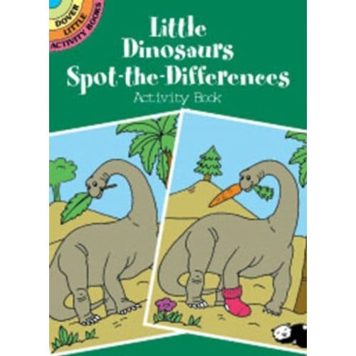 Little Dinosaurs Spot-The-Differences Activity Book - Newman-D'Amico, Fran
