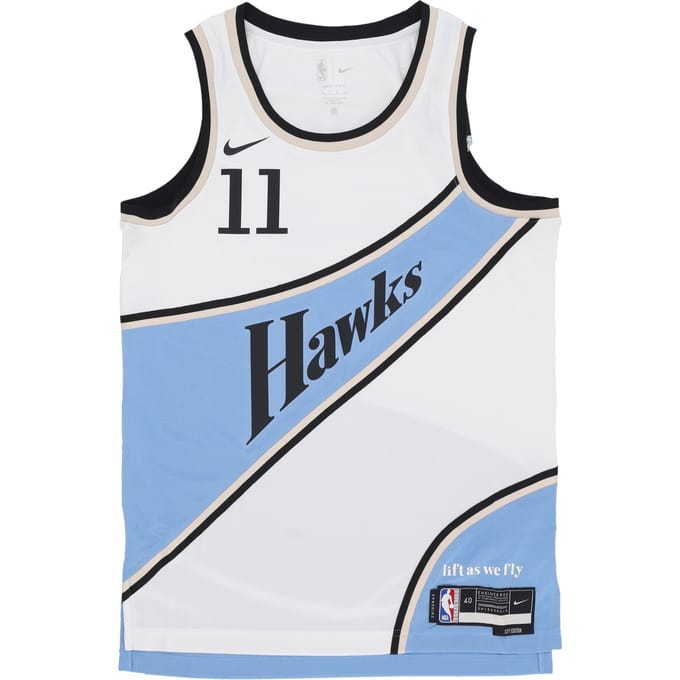 Nba Dri Fit Swingman Jersey No 11 Trae Young Atlhaw White / originele Team kleuren