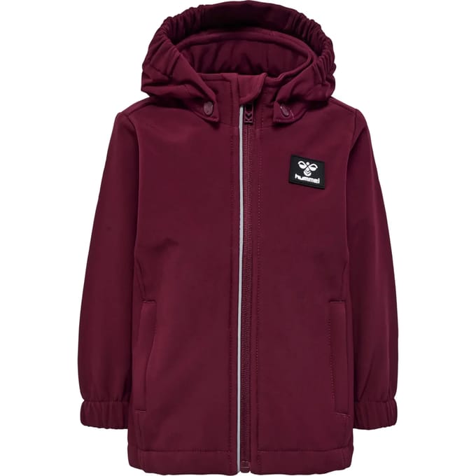 Regenjas met capuchon voor babymeisjes Hummel Mars Tex Mini Softshell