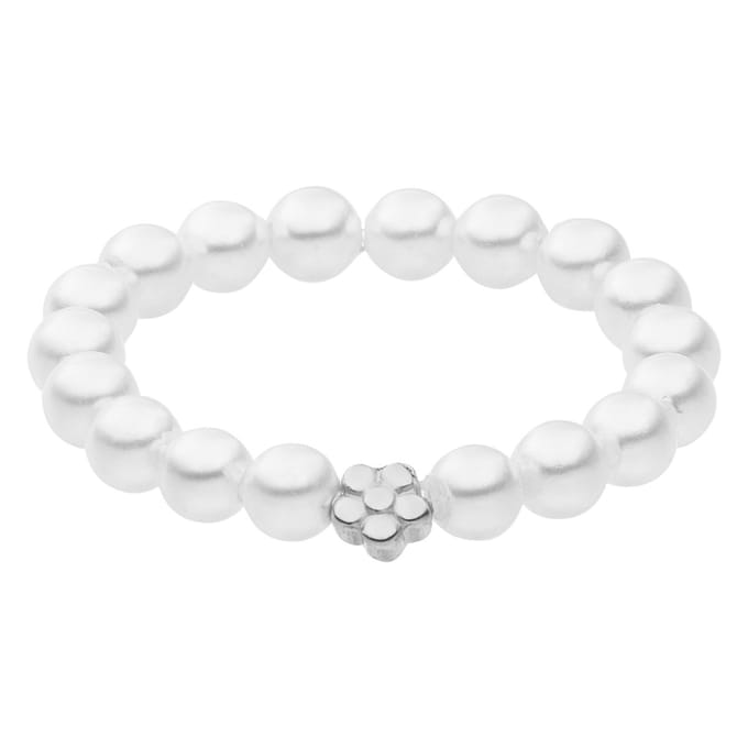 PURELEI Anxiety Shiny Bloom Ring Silver / 56-60 Größe: M-L | Ringe Outlet | Damen | Grau
