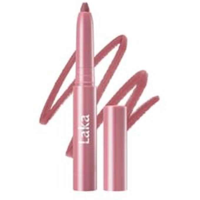 Laka - Stain Lip Liner - 8 Colors #02 Suede Pink