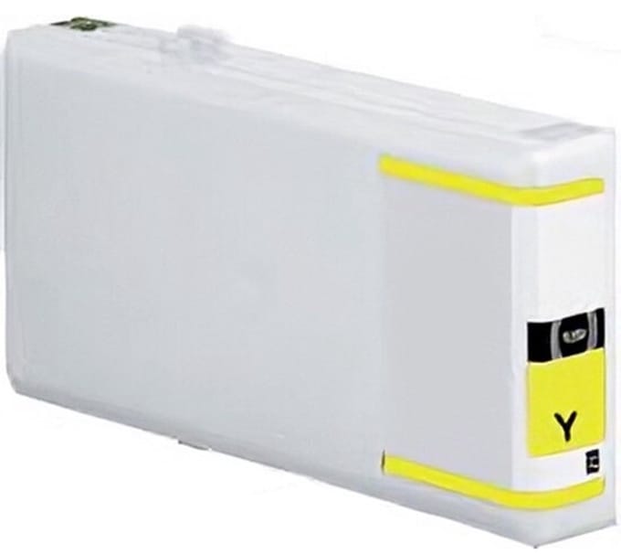 T702 Geel - Huismerk inktcartridge compatible met Epson Workforce Pro WP 4025 DW / Pro WP 4525 DNF / Pro WP 4535 DWF / Pro WP 4595 DNF / Pro WP-4015 DN / Pro WP-4095 DN / Pro WP-4515 DN / Pro WP-4545 DTWF