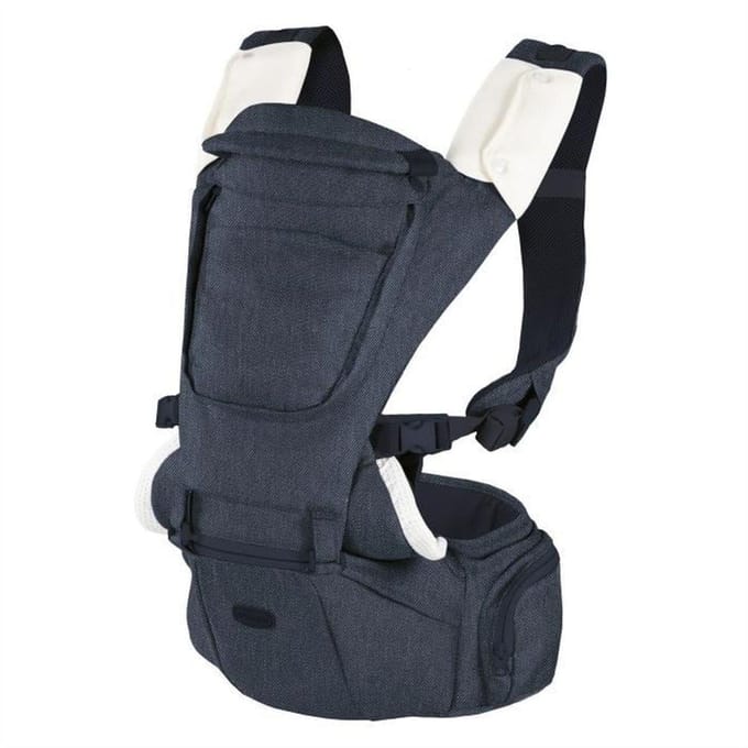 Porte-bébé Hip Seat Denim - CHICCO - Ergonomique - Mixte - Naissance a 15 kg
