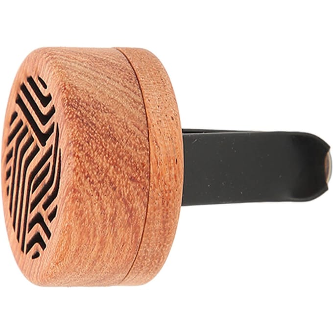 Essentiële Olie Diffusers voor in de Auto Rozenhout Geur Draagbare Mini Auto Houten Diffuser met Vulkanisch Steen voor Luchtuitlaat in de Auto beige