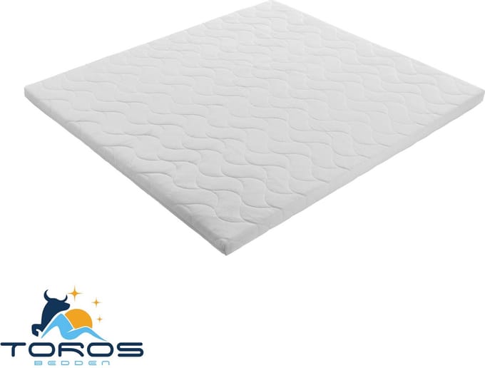 TORO° Topper 200 x 200X 9CM Topdekmatras - HR45 - Hotel Kwaliteit 200X200