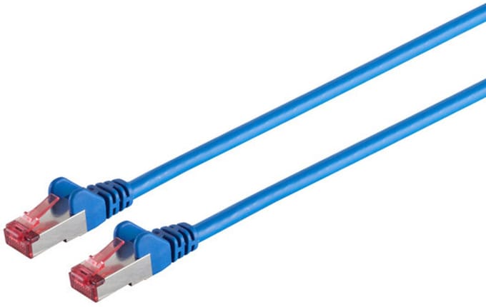 Patchkabel cat6A S/FTP PIMF Halogenfrei blau 5m