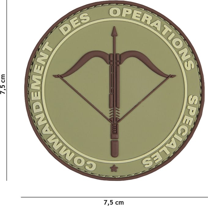 Embleem 3D PVC Commandement