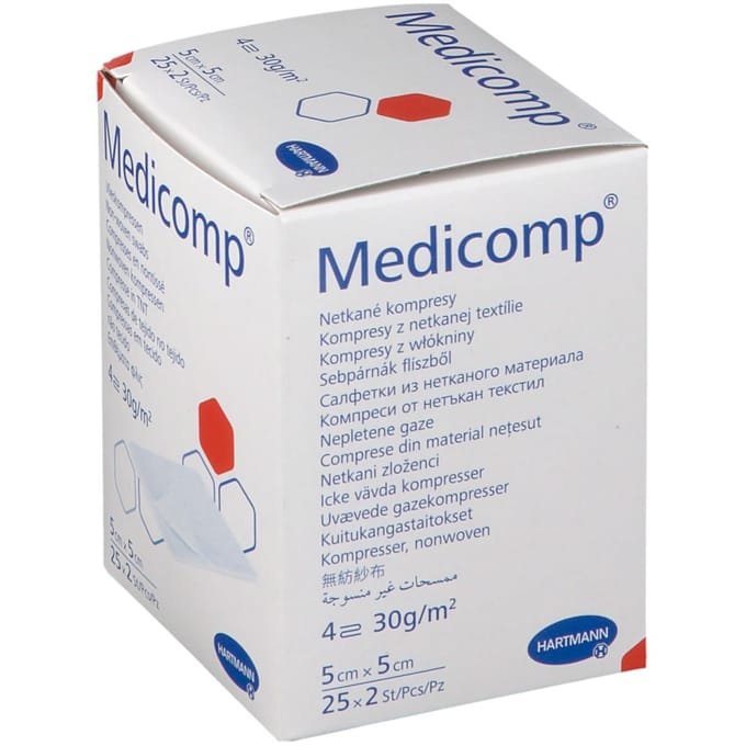 Medicomp MDR | Non-woven kompres | Steriel | KS Medical Group