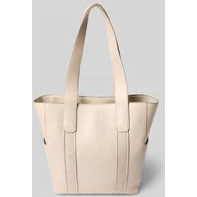Handtas met labeldetails, model 'WEBBING'