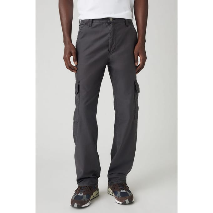Levi's 568 Loose Strt Cargo Dark Phantom Ns Größe: W28L32 | Cargohosen Outlet | Herren | Schwarz