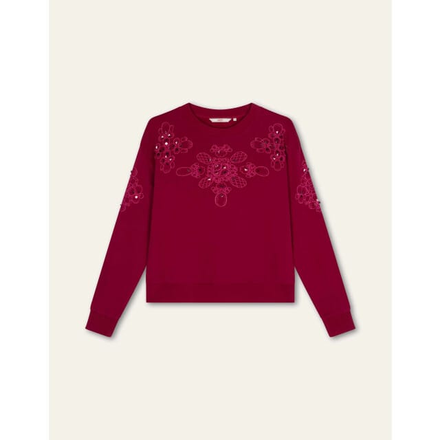 Oilily Hazie Sweater- maatM Beet Rood