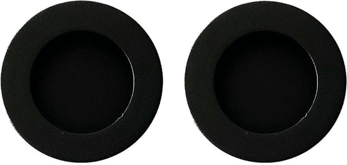 Schuifdeurkom inlaat rond 50mm zwart(2) 385/B