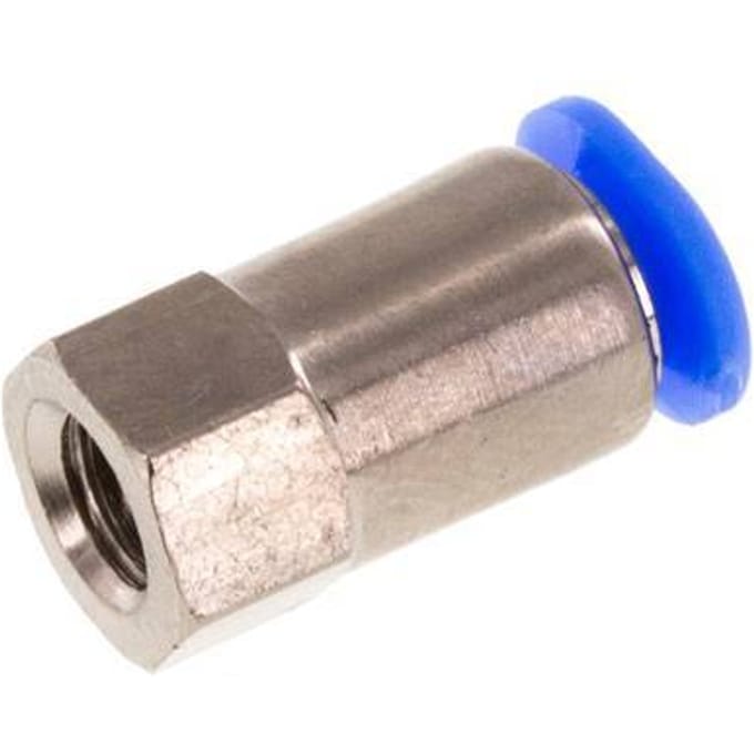 3mm x M 5 Messing/POM Insteekfitting Binnendraad Compact Ontwerp NBR [2 Stuks]