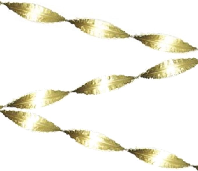 Slinger 2400 Cm Crêpepapier Goud