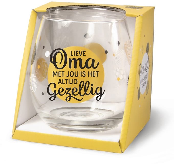 Miko - Waterglas - Wijnglas - Oma