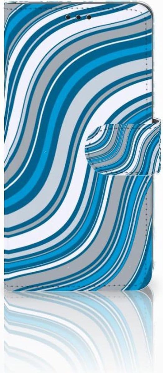 Samsung Galaxy S10 Telefoon Hoesje Waves Blue