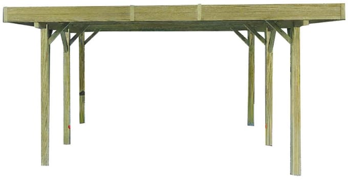 Solid Carport Base S7723 506x506x250cm