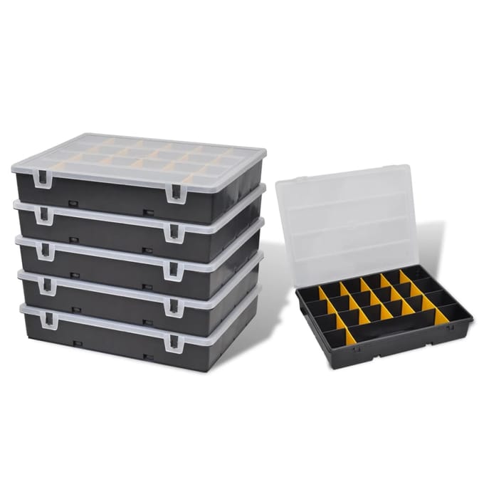 vidaXL - Sorteerdozen - 6 - st