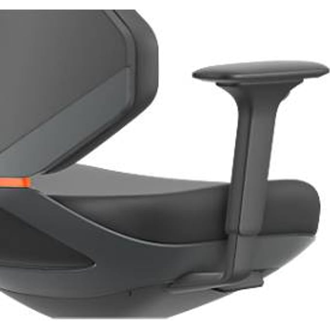 Multifunctionele armleuningen ESD Texon, zwart, 1 paar